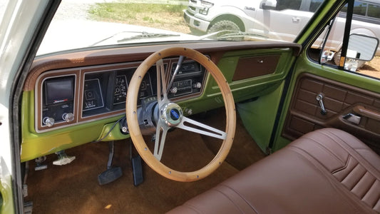 F-series Leather Wrapped Dash Pad 1973 - 1979