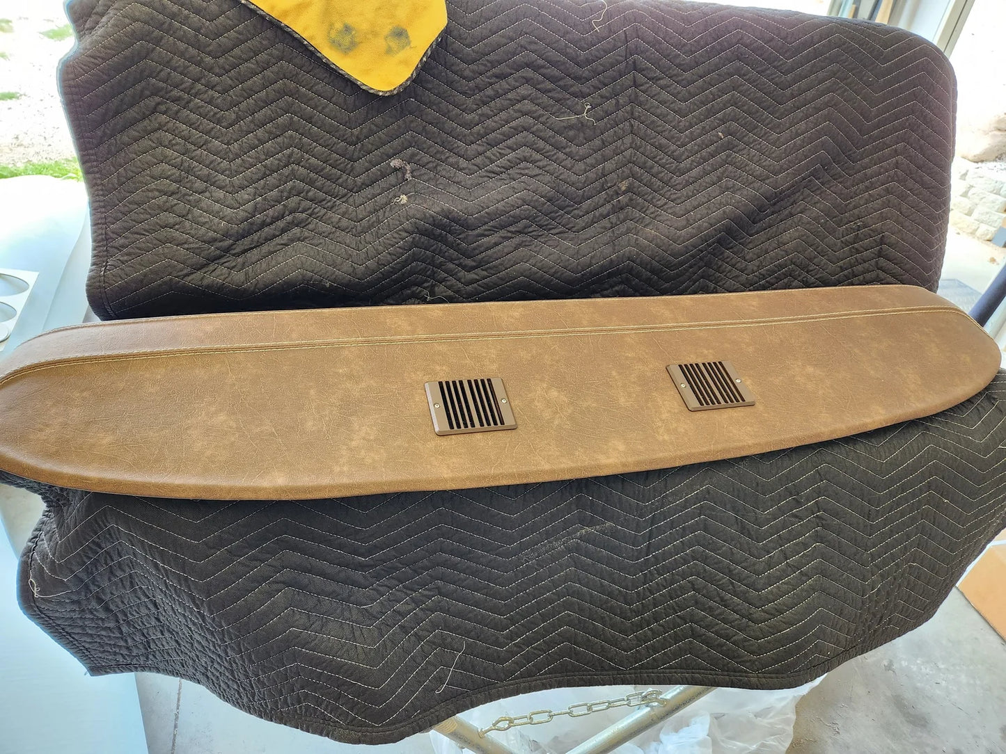 '67-'72 Leather wrapped dash pad