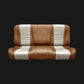 Morgan's Signature bench seat for a Ford F-Series, Kodiak leather with Luna inserts