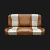 Morgan's Signature bench seat for a Ford F-Series, Kodiak leather with Luna inserts